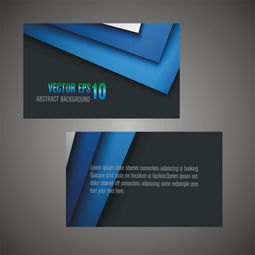 个人名片矢量业务名片模板 商业服务名片大全与摄影扩印服务的高清CDR设计素材下载指南